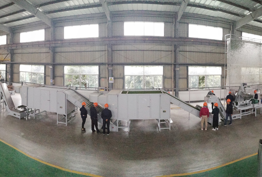 食品原料茶類數字化生產線 